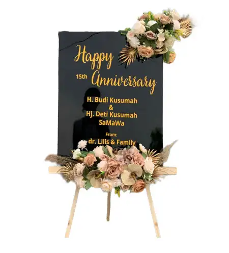 Papan Bunga Akrilik Banyubiru